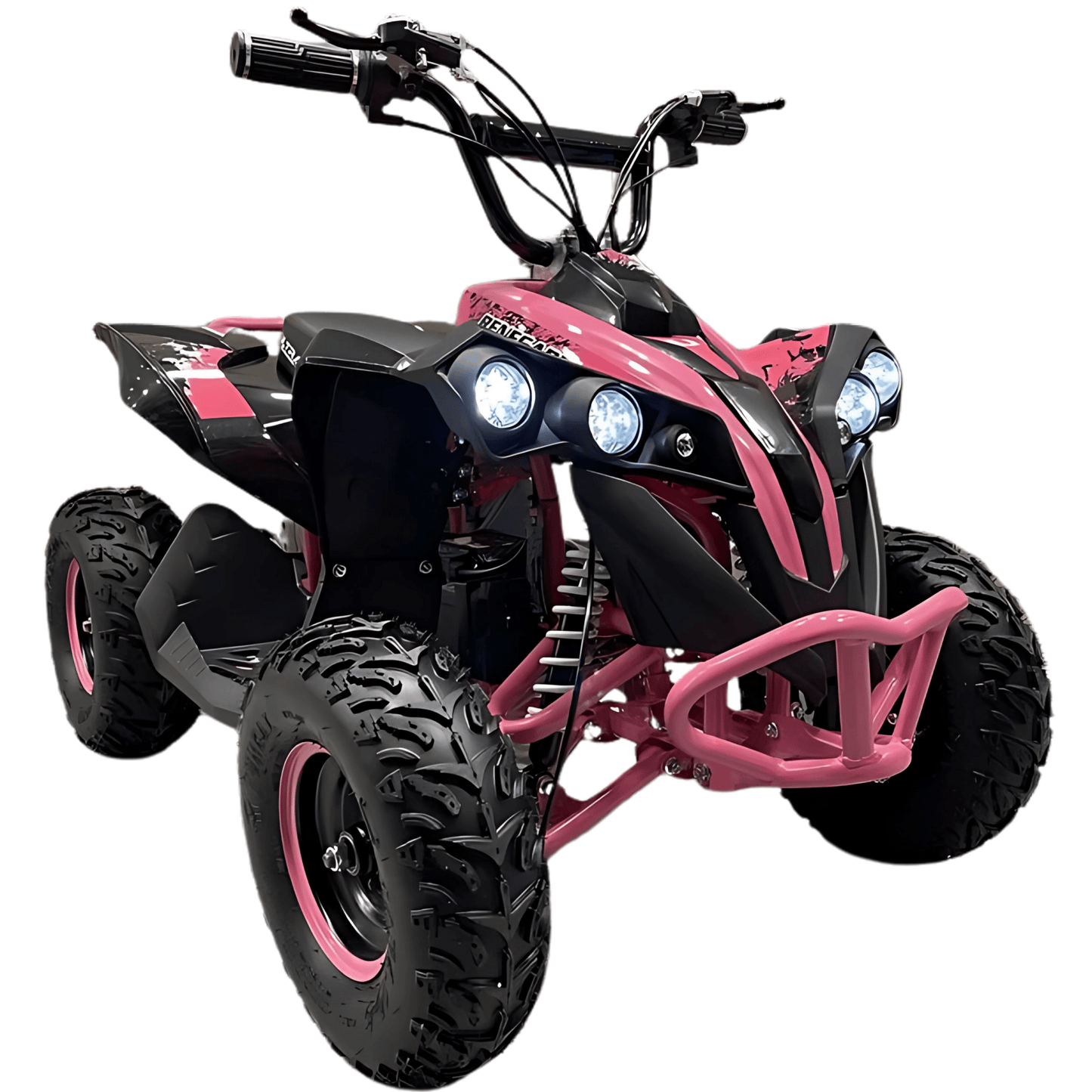 Ampes Elektrische Kinderquad Roze - 1000W, voor kinderen