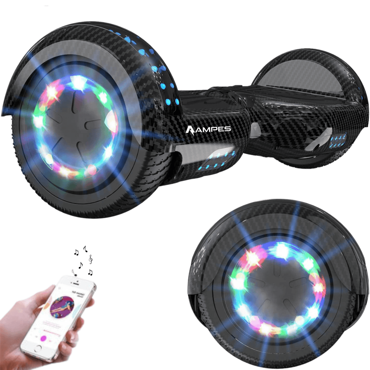 Hoverboard of elektrische step - Ampes vergelijking