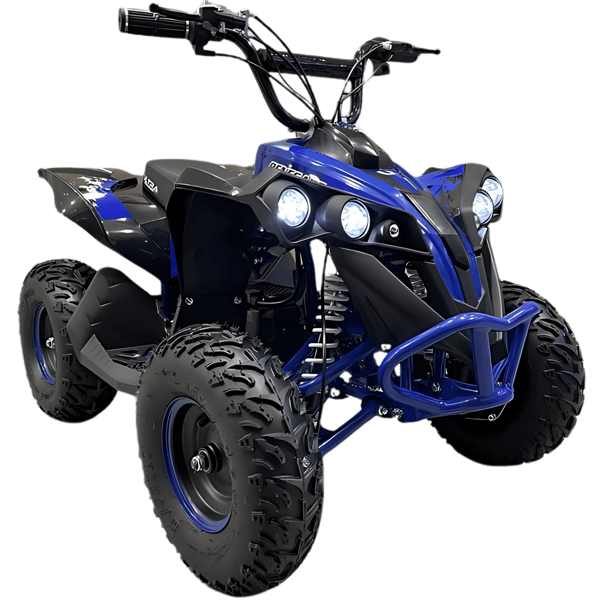 Kinderquad benzine of elektrisch vergelijking - Ampes Paars