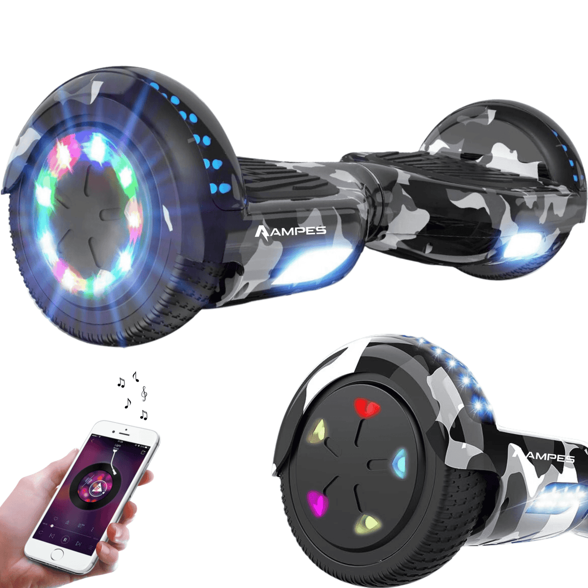 Hoverboard kopen waar op letten - Ampes Camouflage