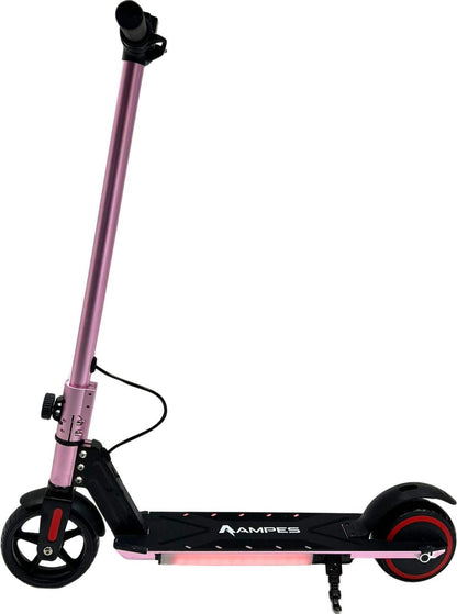 Ampes Elektrische Kinderstep Roze - elektrisch, veilige snelheid voor kinderen