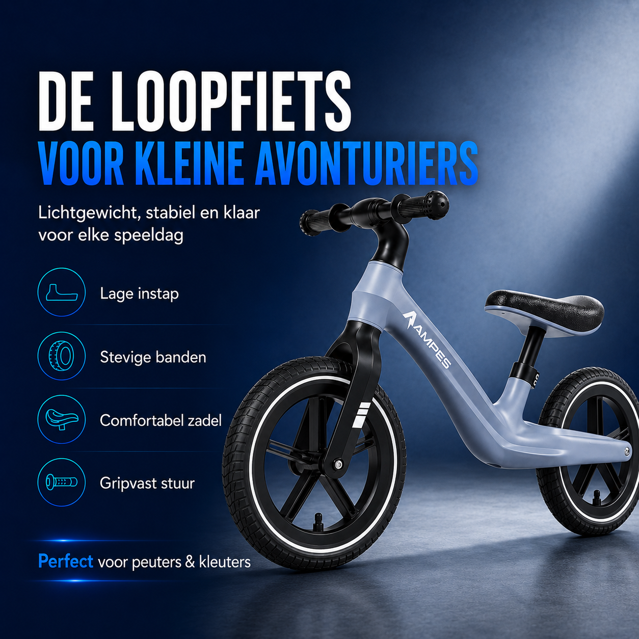 Loopfiets - Blauw