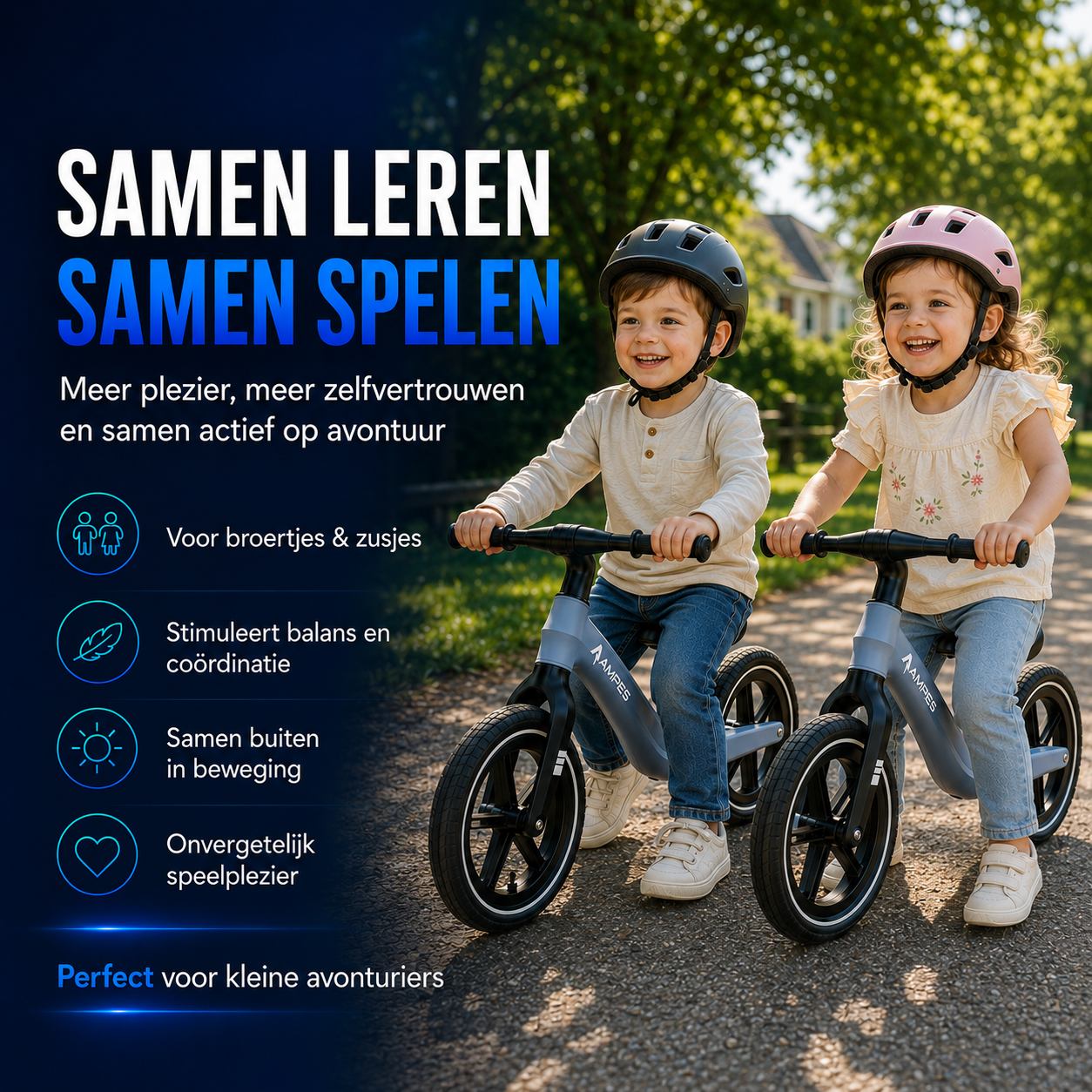 Loopfiets - Blauw
