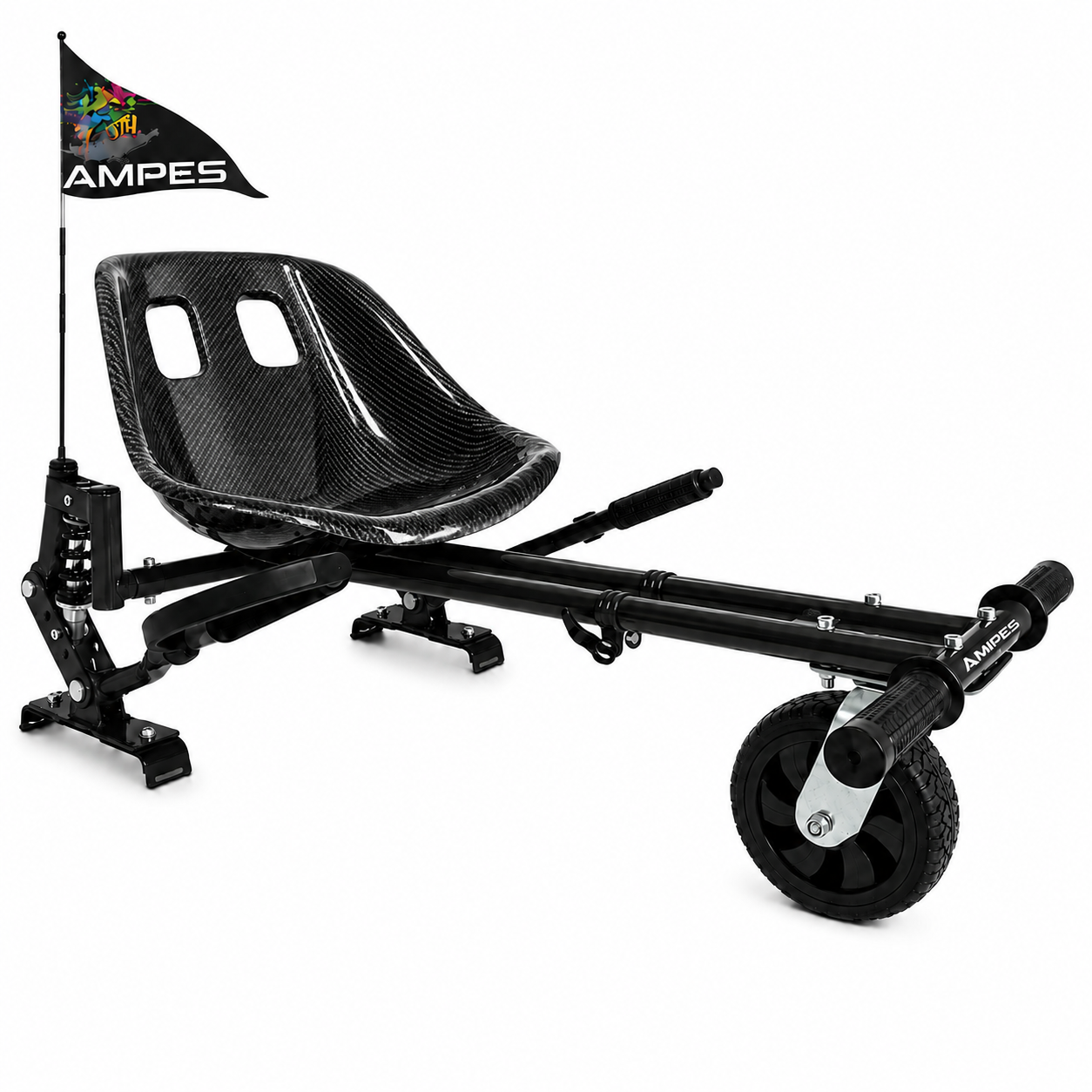 Hoverkart met Vering - Carbon