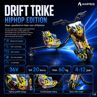 Ampes Drift Trike - Hiphop