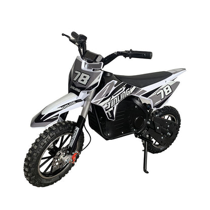 Elektrische Kindermotor - Wit