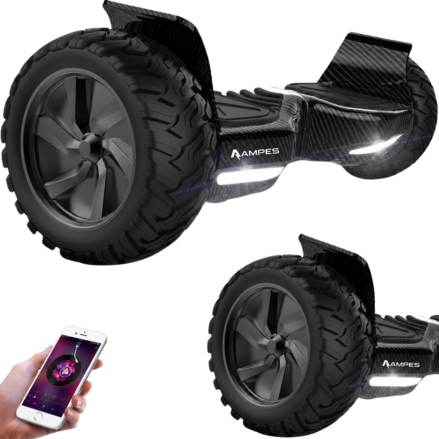 Ampes Off Road Hoverboard - Carbon