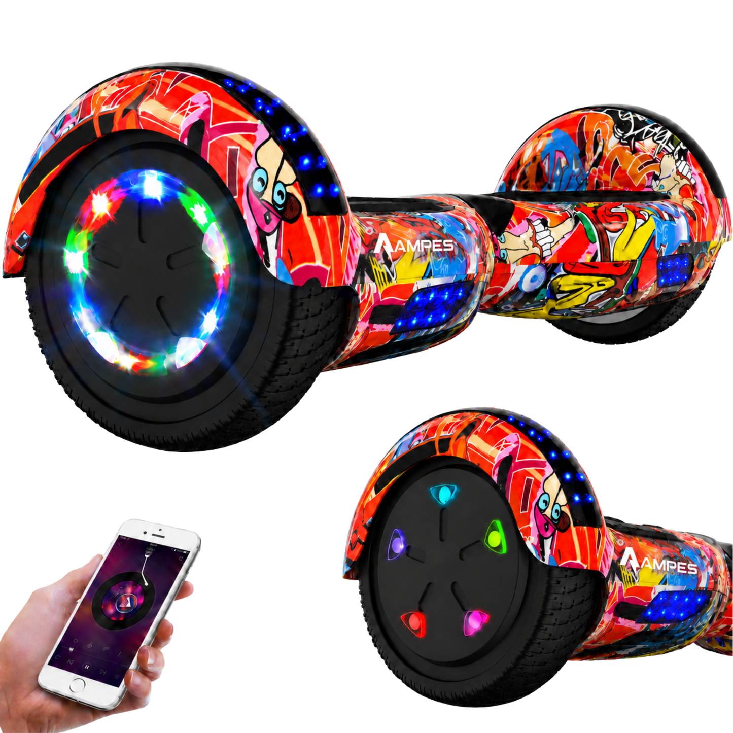Ampes Hoverboard - Graffiti