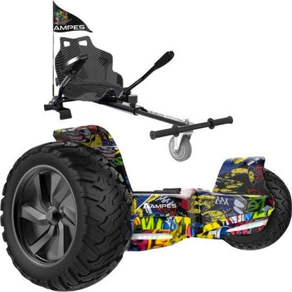 Ampes Off Road Hoverboard - Carbon + Hoverkart