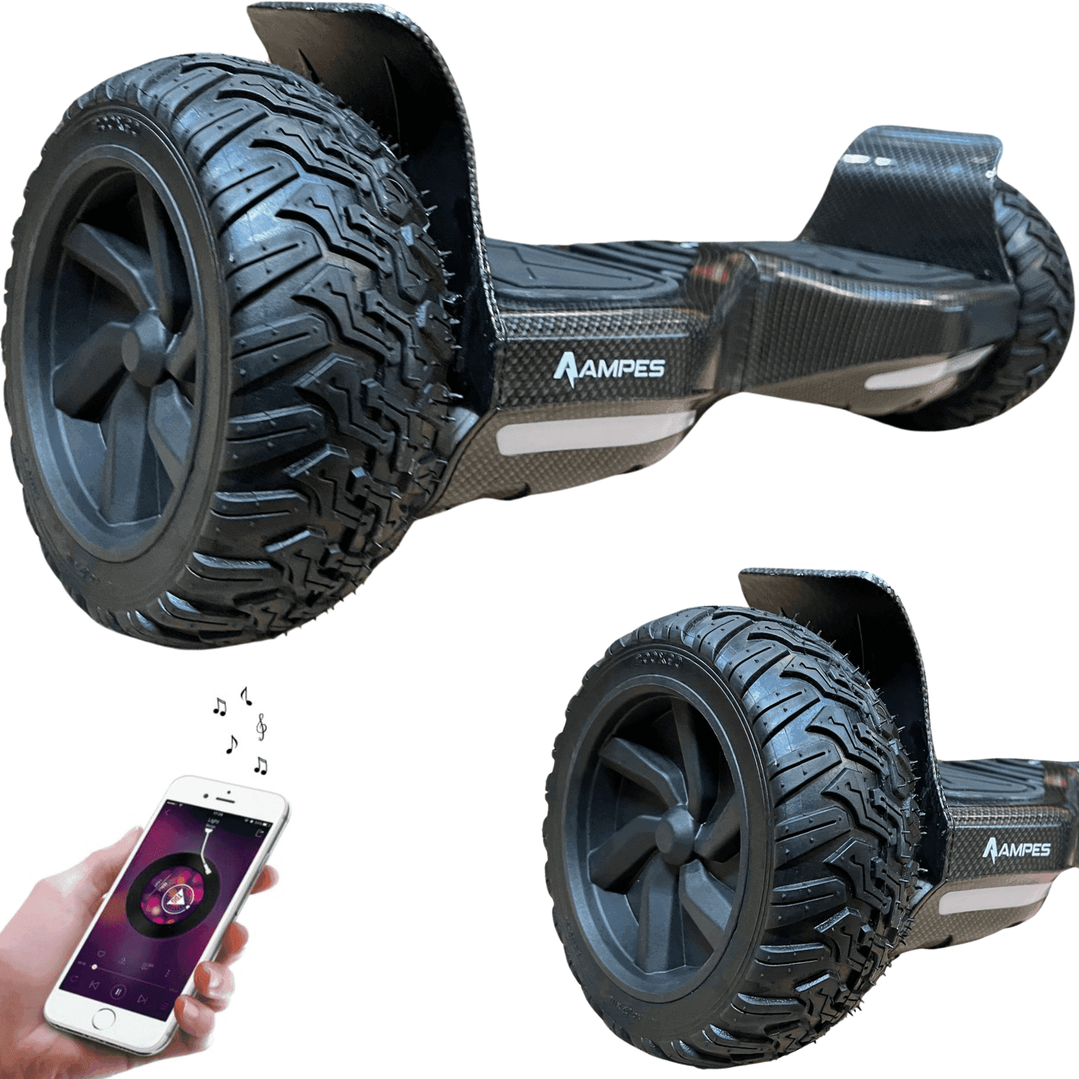 Ampes Off Road Hoverboard - Carbon